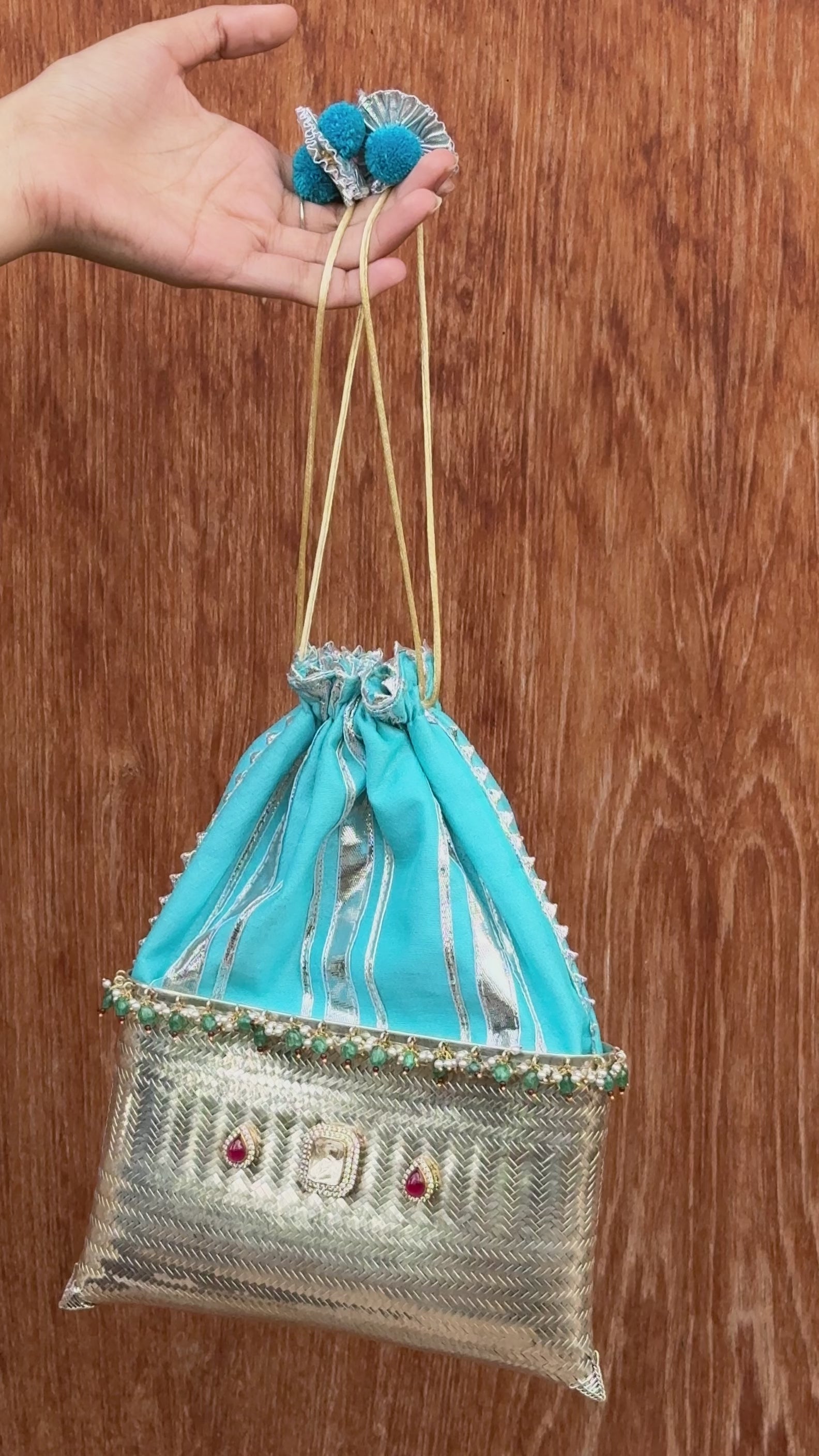 Pure Silver Potli bag